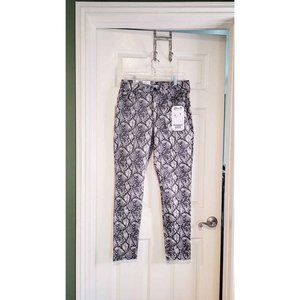 NWT Seven Snake Print Jeans Pants Size 10